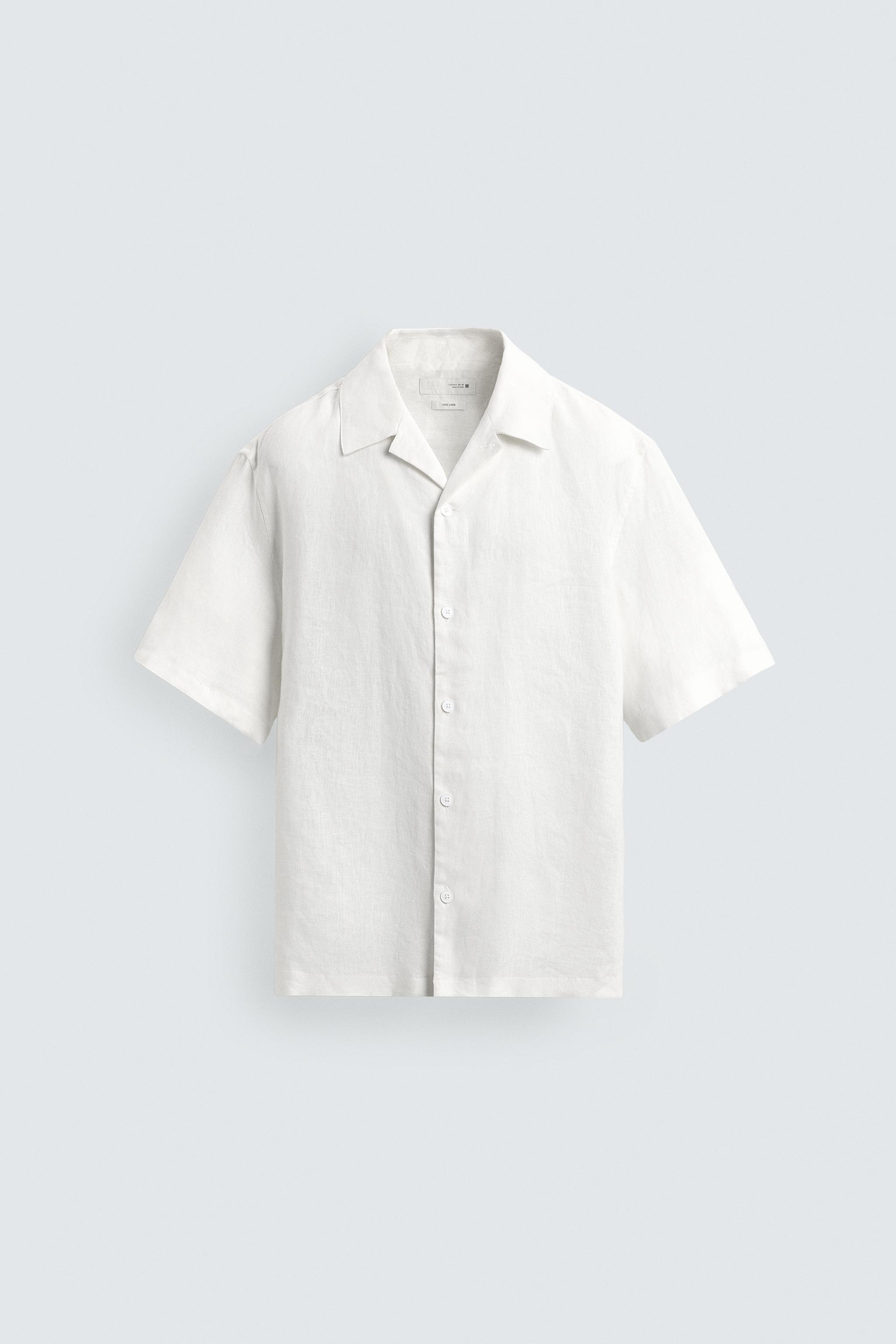 100% LINEN RELAXED FIT SHIRT